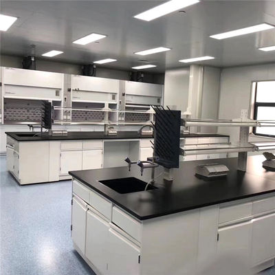 Tıbbi Laboratuvarlar Kimyasal Dayanıklı Masa Üstü, 850mm Üniversite Laboratuvar Mobilyaları