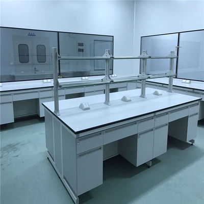 Bilim İçin 10mm epoksi reçine Çelik Laboratuvar Mobilyaları