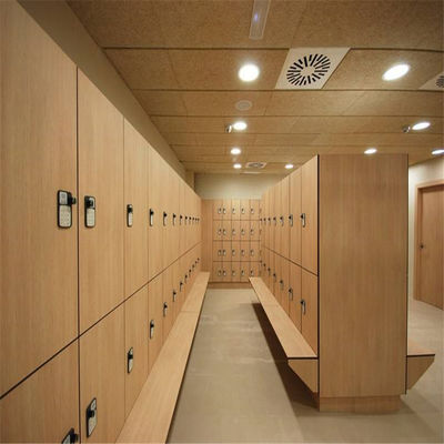 HPL Soyunma Odası Dolabı, 12mm Çift Kapılı Okul Spor Salonu Dolapları